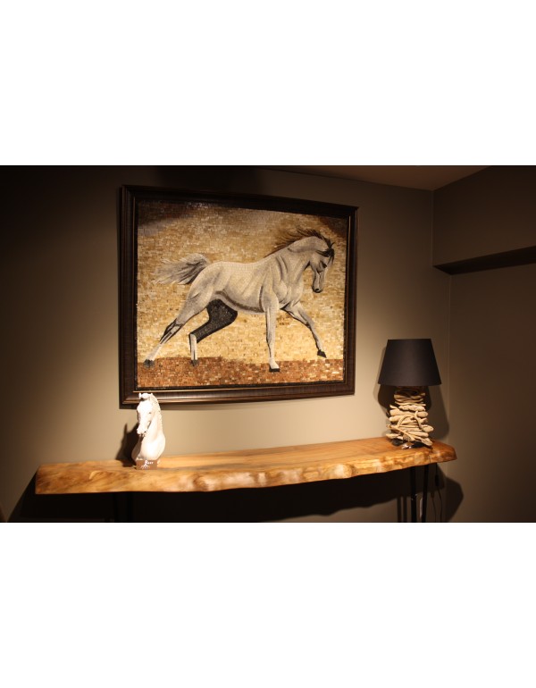 At Figürlü Mozaik Tablo RG308